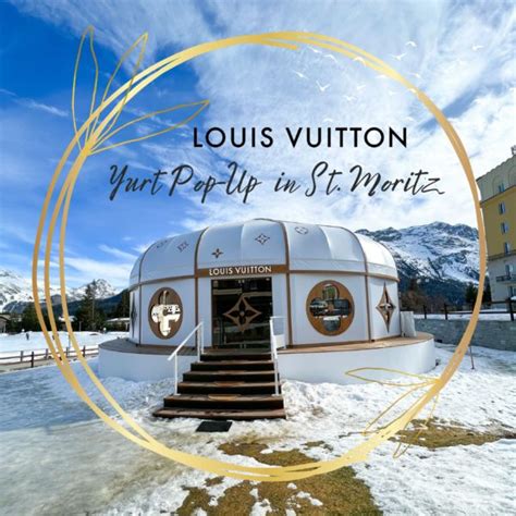 Welcome to the Louis Vuitton Yurt Pop 